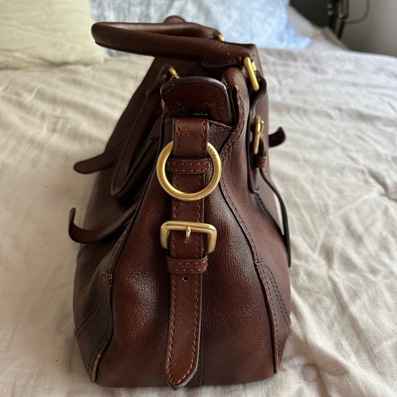 Prada Cervo Antik Brown Leather Handbag - Picture 10 of 15